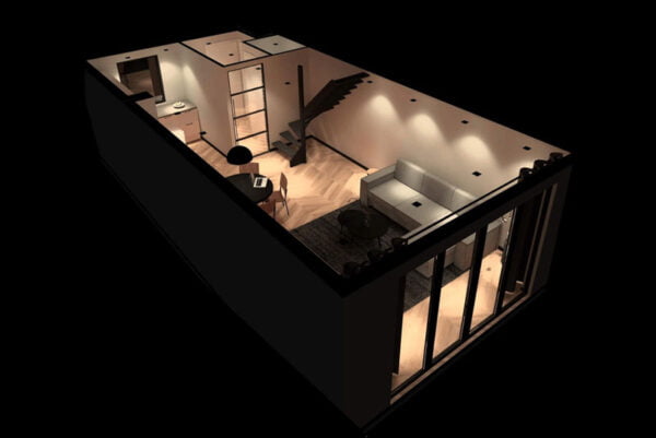 Lichtplan begane grond - Afbeelding 2