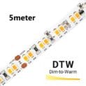 dimtowarm led strip 5 meter compleet roll
