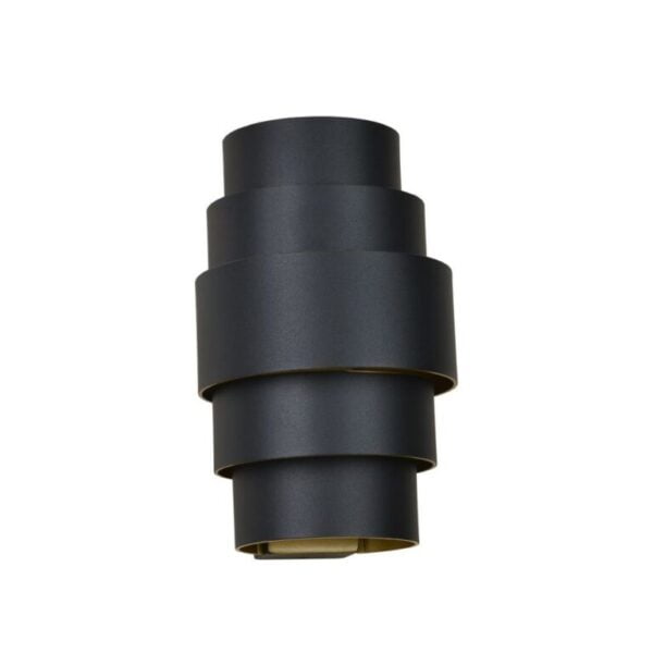 Wandlamp ROLLS – Brons en Zwart/goud - Afbeelding 4