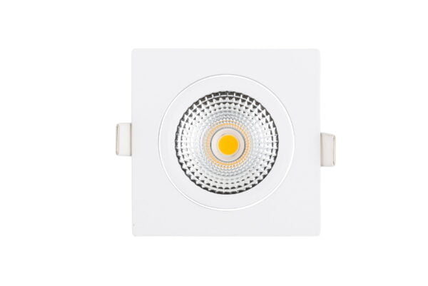 Lage inbouwspot led vierkant wit IP54 - Afbeelding 2