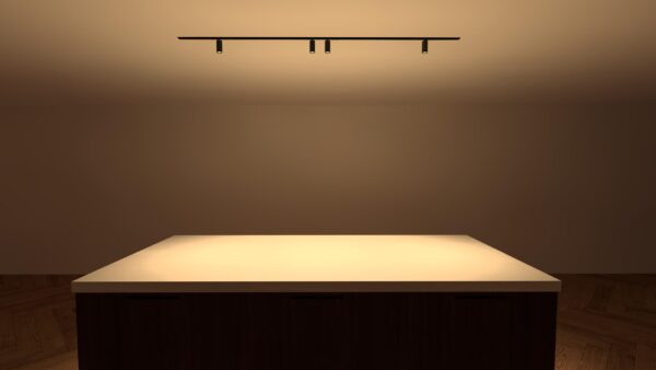 Complete set magneetrail verlichting – trimless inbouw 2 meter Philips HUE - Afbeelding 10