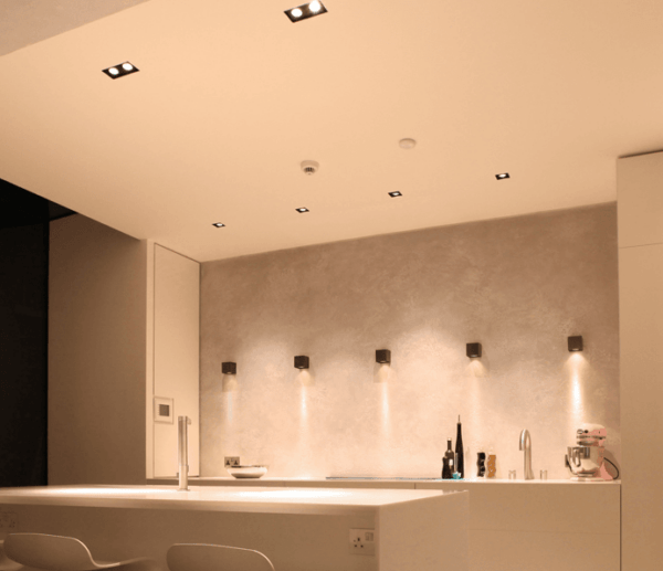Trimless zigbee dubbel inbouwspot Zwart gu10 - Afbeelding 3