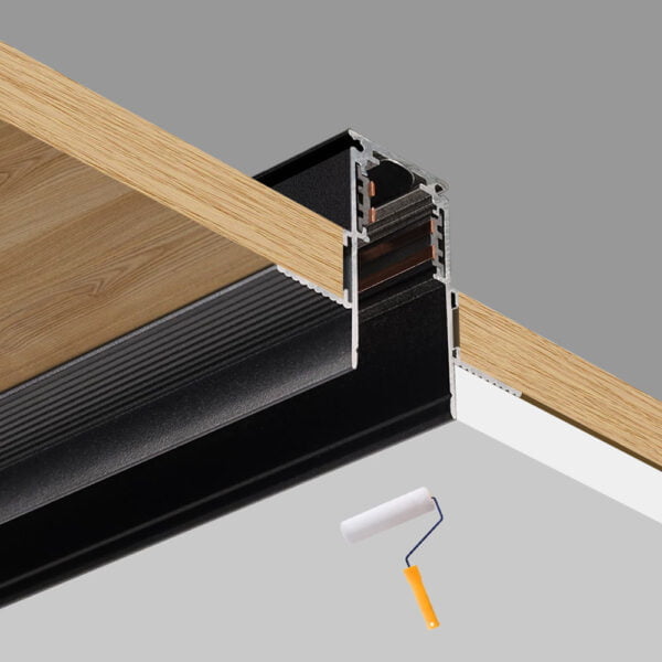 Set 3x hanglamp magneet rails 2m (SLIM) - Afbeelding 8
