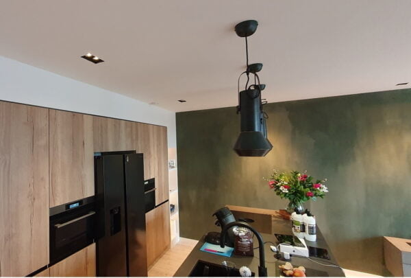 Low dubbel trimless inbouwspot Zwart (5,9cm laag!) - Afbeelding 4