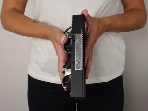 Low dubbel trimless inbouwspot Zwart (5,9cm laag!) - Afbeelding 8