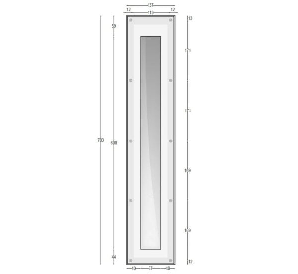 NAMA 60 Trimless gips wand inbouw - Afbeelding 5