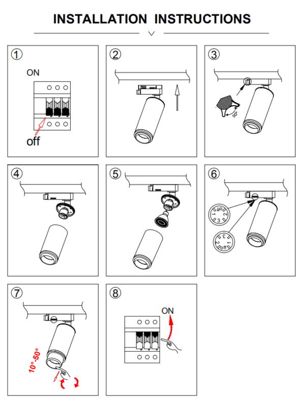 Trackspot rail gu10 - Afbeelding 4