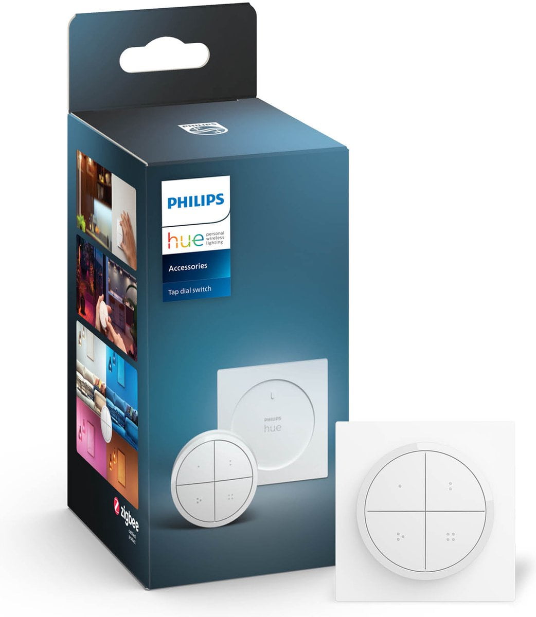 tap philips hue schakelaar draadloos muur