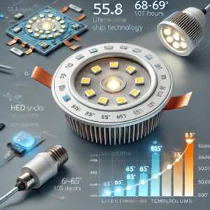 hoe warm mag een led inbouwspots worden