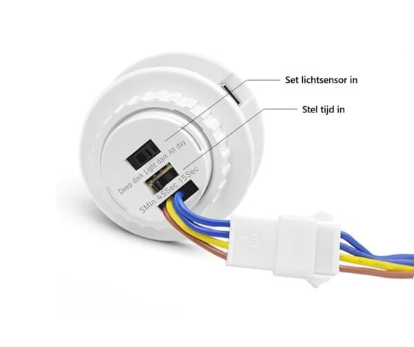 Mini Sensor Plafond - Ultra-kleine Randloze Bewegingsmelder (Stuc) - Afbeelding 3