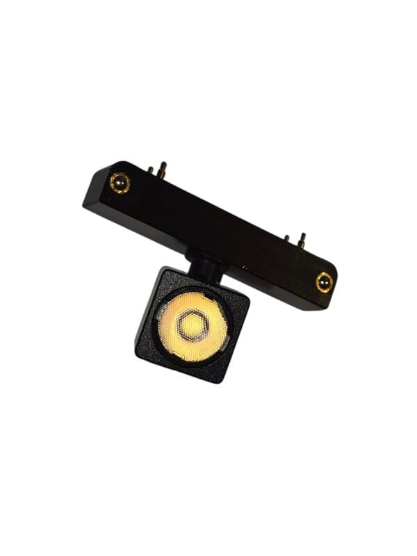 LED Vitrine Spot Show | Type Track spot CUBICO | 1 Watt | 2700k | 80 Lumen | Zwart - Afbeelding 5