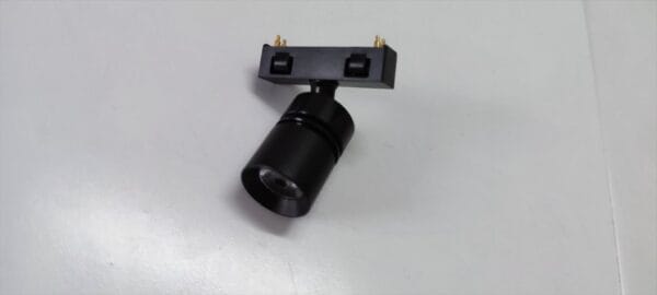 LED Vitrine Spot Show | Type Track spot Micro | 1 Watt | 2700k | 80 Lumen | Zwart - Afbeelding 2