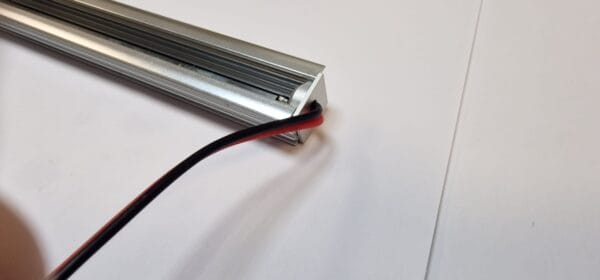 LED Vitrine Spot | Type MD3 Track Zwart | 2 meter | Inbouw - Afbeelding 5