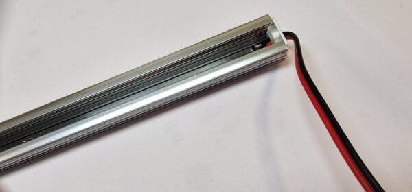 LED Vitrine Spot | Type MD3 Track GOUD | 2 meter | Inbouw - Afbeelding 2