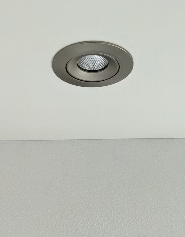 Aurelio led kantelspot rond rvs-matt dimbaar - Pro reflector - Afbeelding 2