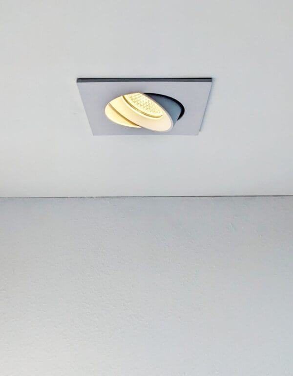 Aurelio led kantelspot vierkant wit dimbaar - Pro reflector - Afbeelding 3